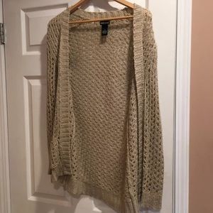 Long Warm Knit Cardigan
